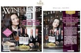 Wine Luxe Feb 2015 - MBL · Nominated as the Committee member of the Hong Kong Wine Merchants' Chamber of Commerce in 2014, Angel has found a wider platform promoting the wine culture