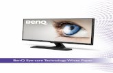 BenQ Eye-care Technology White Paper...flicker in LCD displays is different from older CRT displays. These CRT’s refresh at a certain frequency from top to bottom as the cathode