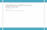 Employee Self-Service User Guide User Guide.pdf3 ESS Logon First Time User Logon Click the ‘First time User’ link. Enter your Employee Id, Social Security Number, Date of Birth,