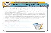 U.S. Department of the Treasury KFC DispatchKFC Dispatch Page 7 Spring 2015 KFC bid a final ‘Farewell’ to the last remaining CWS machine. ‘Yellow’ as it was dismantled and