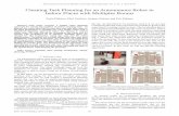 Cleaning Task Planning for an Autonomous Robot in Indoor ... · Abstract—This paper presents a mobile robot planning approach for solving the problem of indoor cleaning tasks. In