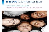 responsabilidad corporativa introduccion 2011 · 2019-02-01 · IARC 2011 El presente documento es el séptimo informe de Responsabilidad Corporativa de BBVA Continental y contiene