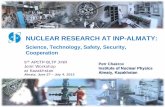 Science, Technology, Safety, Security, Cooperationtheor.jinr.ru/~apctp-bltp/presentations/Chakrov.pdf · Science, Technology, Safety, Security, Cooperation Petr Chakrov Institute