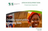 Private Sector Department - New Forests for Africanewforestsforafrica.org/wp-content/uploads/2017/07/... · 2017-07-03 · attracting international private sector investments to the