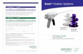 Bard Fixation Systems · 2018-01-12 · 4 Introduction and Benefits of the ™ Absorbable and PermaFix™ Permanent Fixation SystemsSorbaFix ™ Absorbable and PermaFix™ Permanent