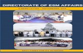 DIRECTORATE OF ESM AFFAIRS - Indian Navy...NAVY FOR LIFE AND BEYOND Ajghjhfga sjfs fashf DIRECTORATE OF ESM AFFAIRS E-NEWS LETTER – SEPTEMEBER, 2014 NAVY CARES FOR ITS VETERANS NAVY