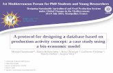 A protocol for designing a database based on production ... · A protocol for designing a database based on production activity concept: a case study using a bio-economic model 18/07/2016