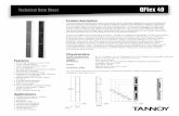 Technical Data Sheet Fle - Starinstarin.info/Product Info/Tannoy/QFLEX 40, QFLEX 40-WP.pdfTechnical Data Sheet Fle Product description The acoustical principles and physics that govern