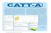 by Pat Brown - CATT · In CATT-A, the virtual model construction can take place in a simple text editor. The CATT Editor is an advanced text editor which is included with the pro-gram.