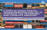 PORTFOLIO - Tata Communications...Trucks or container vessels carrying pallets can be tracked with GPS, but what’s the condition of their cargo? 4 WAYS IN WHICH DIGITAL TRANSFORMATION