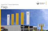 Renault Store - Technical specifications FlagsRenault Store / Technical specifications for flags / Technical requirements Samples of painted rough parts shall be tested and accepted