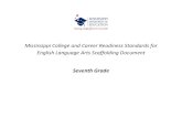 Mississippi College and Career Readiness …...College- and Career-Readiness Standards for English Language Arts Page 2 of 113- September 2016 Seventh Grade CCR.R.1: Read closely to