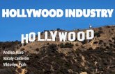 HOLLYWOOD INDUSTRY - WordPress.comHOLLYWOOD INDUSTRY Andrea Haro Nataly Calderón Viktoriya Pyzh. 1. Introduction 1857 → Hollywood (Los Angeles) → Holly + Wood Thomas Edison 1897