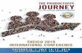 JOURNEY · the productivity journey chicago,il | july 14-17, 2019 for more information visit:  toc for lifelong growth & success tocico 2019