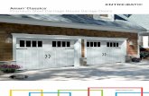 Amarr Classica Premium Steel Carriage House Garage DoorsAmarr ® Classica ® Premium Steel Carriage House Garage Doors. Santiago design with Madeira windows in True White/Gray with