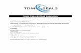 TDM-SEALS Publishable Summary - CORDIS · 2016-05-30 · TDM-SEALS Publishable Summary November 17, 2015 The TDM-Seals Project (Grant Agreement 298647) is supported by the European