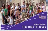 north carolina teaching Fellows - Western Carolina University · the north carolina teaching Fellows Program is reserved for well-qualified north carolina high school college seniors