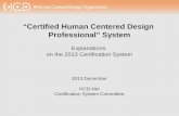 â€œCertified Human Centered Design Professionalâ€‌ ... â€œCertified Human Centered Design Professionalâ€‌
