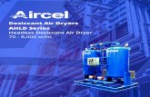 Desiccant Air Dryers AHLD Series - aircelsales.com · desiccant dryer. Designed to ensure low dew point for critical applications such as semi-conductors, cryogenics, and medical