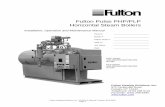Fulton Pulse PHP/PLP Horizontal Steam Boilers · Fulton Heating Solutions, Inc. *PHP/PLP Manual* Version 2010-0201 Page 1 Fulton Pulse PHP/PLP Horizontal Steam Boilers Installation,