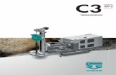 C3XP-2-Casagrande-Brochure · 2019-06-25 · CASAGRANDE 3 C3 HYDRAULIC CRAWLER DRILL PERFORATRICE IDRAULICA The SPM (Smart Power Management) and load sens-ing hydraulic system allows