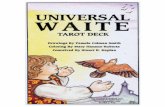 Tarot Deck - · PDF file TAROT DECK Drawings By Pamela Colman Smith Coloring By Mary Hanson-Roberts Conceived By Stuart R. Kaplan . THE FOOL . THE MAGICIAN. THE HIGH PmESTES¾ . THE