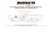 OPERATIONS, MAINTENANCE, AND PARTS MANUAL...OPERATIONS, MAINTENANCE, AND PARTS MANUAL . Disclaimer All information, illustrations and specifications in this ... Illustrated Parts List—See