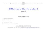 Offshore Contracts 1€¦ · at the place of departure or the Tug and Tow arrives at the pilot station at the 32 place of destination or anchors or arrives at the usual waiting area
