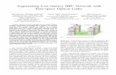 Augmenting Low-latency HPC Network with Free-space Optical ...matutani/papers/... · Augmenting Low-latency HPC Network with Free-space Optical Links Ikki Fujiwara , Michihiro Koibuchiy