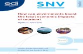 How Can Governments Boost the Local Economic …...ii How Can Governments Boost the Local Economic Impacts of Tourism? 1 Introduction 1 2 Developing incentives for PPT: Core Principles