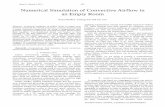Numerical Simulation of Convective Airflow in an …eprints.lincoln.ac.uk/5420/1/Numercal_Simulation_of...simulation in case of noticeable changes in flow variables D. Forced Convection