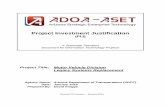 Project Investment Justification - ADOA-ASET...7 II. Solution AZ MVD’s vision is to implement a more customer service focused enterprise solution by leveraging open, flexible system
