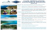 CAPE TRIBULATION DAINTREE & WILDLIFE (TCT) · 2017-05-08 · Cape Tribulation Wildlife Habitat Cape Tribulation Beach Daintree River Cruise Lumholtz’s Tree Kangaroo Captain Cook