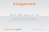 N720 DECT IP - Gigasetgse.gigaset.com/fileadmin/legacy-assets/CustomerCare/...N720 DECT IP Site Planning and Measurement Guide Multicell System Gigaset N720 DECT IP Multicell System