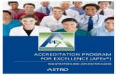 ACCREDITATION PROGRAM FOR EXCELLENCE (APEx®) Practice/PDFs... · APEx® Registration and Application Guide Page | 8 Version 2.0 August 2018 CREATE YOUR SATELLITE NETWORK If you selected