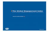 The Global Engagement Index - TMBC · revealed the causal link between employee engagement and positive business outcomes. Teams and business units with higher engagement levels produce