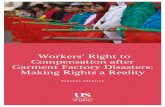 Workers’ Right to Compensation after Garment Factory ...€¦ · died, and the 2013 collapse of the Rana Plaza garment factory building that killed 1,134 people and injured hundreds