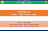 World Bank’s Ease of Doing Business reportigrmaharashtra.gov.in/EoDB/DATA/Registering_Property... · 2019-03-06 · Ease of Doing Business Department of Revenue , Govt. of Maharashtra