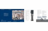 UPSIZING ENERGY EFFICIENCY GRUNDFOS CR SOLUTIONS · 4 5 Grundfos was the first pump manufacturer ever to create a multi-stage in-line pump. Known as the CR pump, this innovative design