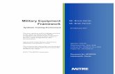 Military Equipment Framework - Mitre Corporation...Military Equipment Framework Synthetic Training Environment in this report are those of The MITRE Corporation and should not be construed