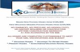 GreatPoconoHomes · 2020-01-13 · GreatPoconoHomes.com The Pocono’s Most Popular Builder: No Gimmicks, No Pressure, No Hidden Costs Great Pocono Homes: 1787 State Route 903, Jim