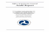 Office of Inspector General Audit Report ASIAS System Report… · Office of Inspector General Audit Report FAA’S SAFETY DATA ANALYSIS AND SHARING SYSTEM SHOWS PROGRESS, ... After
