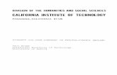 CALIFORNIA INSTITUTE OF TECHNOLOGYauthors.library.caltech.edu/19555/1/HumsWP-0116.pdf · 2012-12-26 · French dreit). Effect ively, it represented lordship, v iewed from the perspective