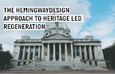 THE HEMINGWAYDESIGN APPROACH TO HERITAGE LED …€¦ · OUR HERITAGE LED REGENERATION PROJECTS In 2016 Banksy's Dismaland brought Weston-super-Mare and the 1937-built Tropicana to