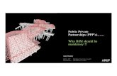 Public Private Partnerships (PPP’s)…… Why BIM should be ...€¦ · PFI Private Finance Initiative P3s. PFI Public Sector + Private Sector = PFI Fund + ... • Full technical