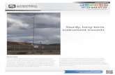 UT20 and UT30 Instrumentation Towers Brochurerespectively. The towers include one extendable mast and two cable tie kits. They require a mounting base (B18 or RFM18) and guying the