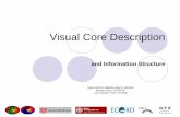 Visual Core Description - evl · Visual Core Description and Information Structure. Drilling Information System DIS/XDIS (ESO, ICDP) ... ICSU WDC Portal OAI-PMH (OGC, ...?) CoreWall