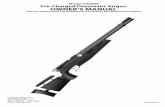 Pre-Charged Pneumatic Airgun OWNER’S MANUAL...Crosman Corporation 7629 Rts. 5 & 20 Bloomfield, NY 14469 800-7-AIRGUN (724-7486) CH2009A515 Model CH2009 Pre-Charged Pneumatic Airgun
