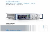 R&S FS-K84 1xEV–DO Base Station Test Software Manual · 2016-11-30 · These standard documents are published as TIA 856 (IS-856) and TIA 864 (IS-864), respectively. The application