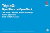 OpenStack on OpenStack - SCALE...OpenStack (KVM) OpenStack (Bare metal) OpenStack (KVM) Under and Over cloud Nova cannot reliably run two different hypervisors in one cloud today So